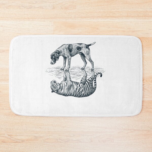 Item preview, Vintage German Shorthaired Pointer Reflection Tiger Dog Lover designed and sold by DoodleTortle.