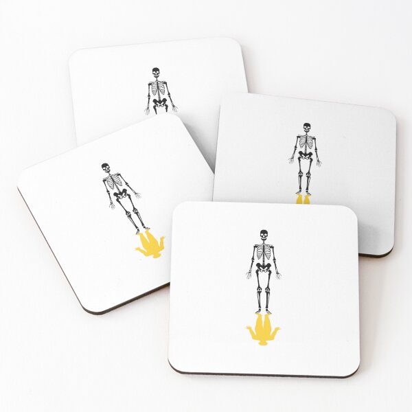 Item preview, Skeleton Reflection – Inner Self Shadow Minimalist Dark Art designed and sold by JustDooo.