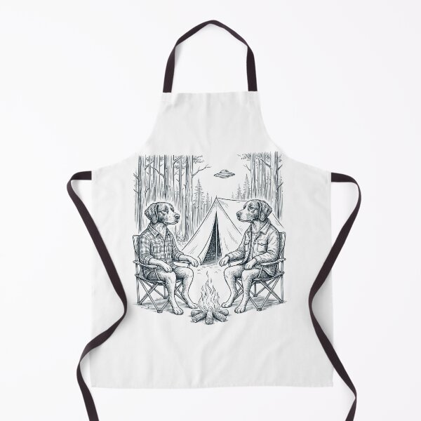 Item preview, Vintage Brittany Camping UFO Dog Mom Dad Lover designed and sold by TerryConnells.