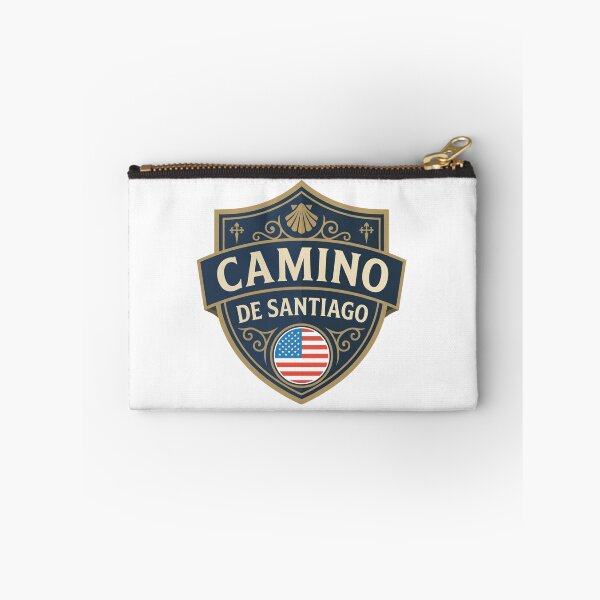 Item preview, Camino de Santiago Badge US Pilgrim Edition designed and sold by bcpilgrim.