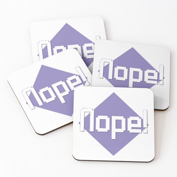 Item preview, Balatro - Nope! pop up sign/graphic designed and sold by gd19.