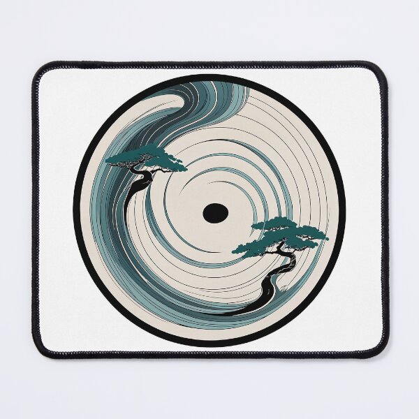 Item preview, Enso Zen Circle with Bonsai Tree Japanese Style   designed and sold by Everdreeam.