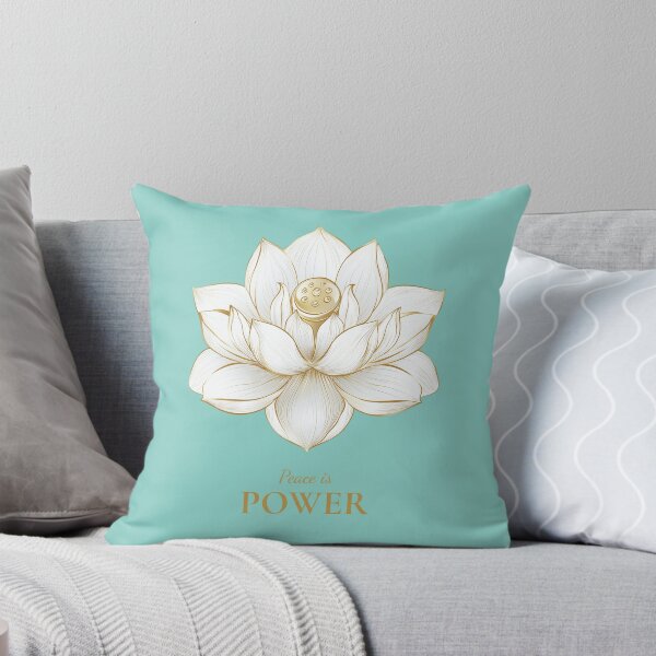 Item preview, Peace Is Power – Minimalist Quote Art | Calm Mind Inspirational Design - Black Typography designed and sold by innerfaith.