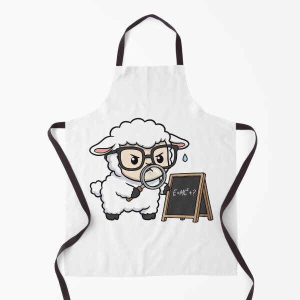 Item preview, Genius Sheep Scientist Solving Physics Equation designed and sold by mseymo.