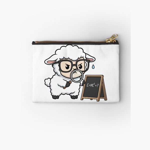 Item preview, Genius Sheep Scientist Solving Physics Equation designed and sold by mseymo.
