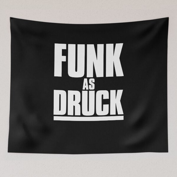 Item preview, Funk As Druck Bold Typography Streetwear designed and sold by TshirtsOnline-.