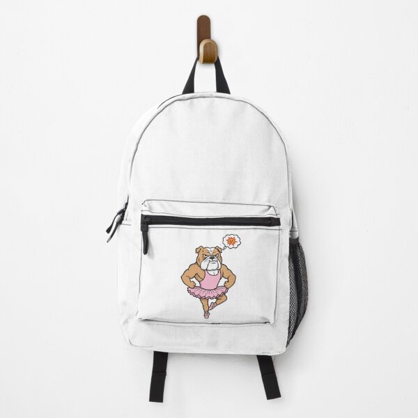 Item preview, Muscular Bulldog Wearing Pink Tutu and Ballet Shoes designed and sold by mseymo.