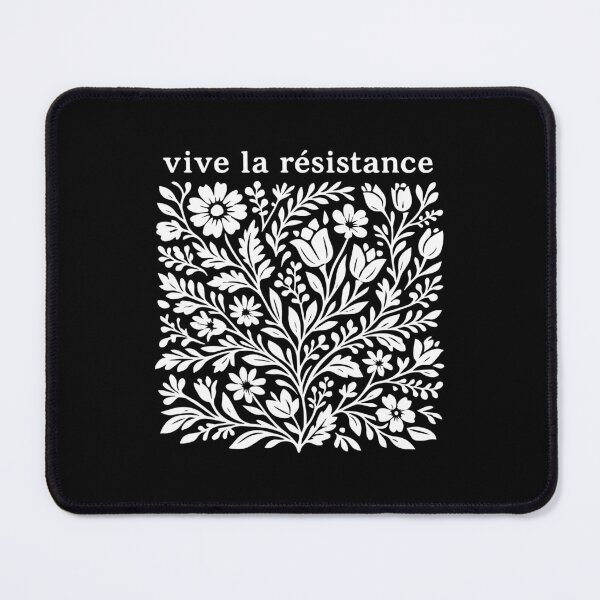 Item preview, Vive La Resistance Floral Pattern, Activist Social Justice, Empowering Resist designed and sold by toongstudio.