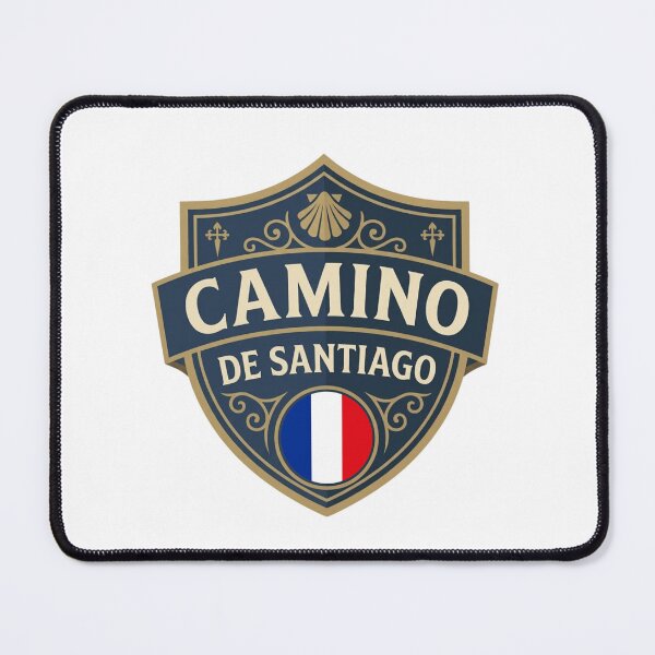 Item preview, Camino de Santiago Badge - French Pilgrim Edition designed and sold by bcpilgrim.