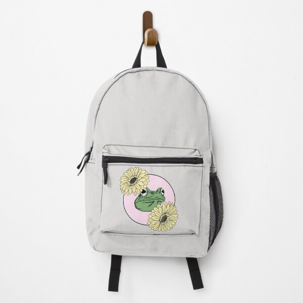 Item preview, Minimalistic frog with flowers designed and sold by Pamelarts.