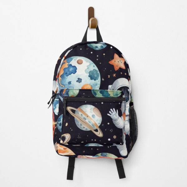 Item preview, Astronauts Exploring Colorful Cosmic Planets designed and sold by outfiel.