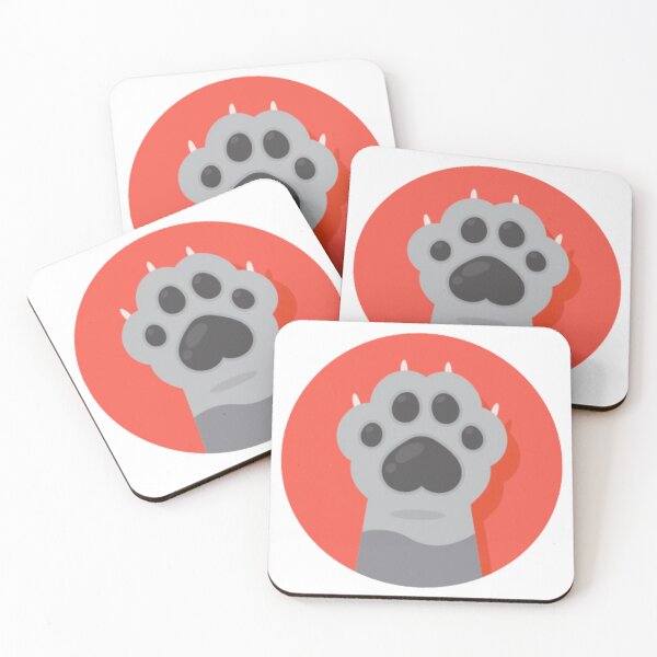 Item preview, Cute Cartoon Dog Paw with Red Circle designed and sold by Ink&Cotton69.