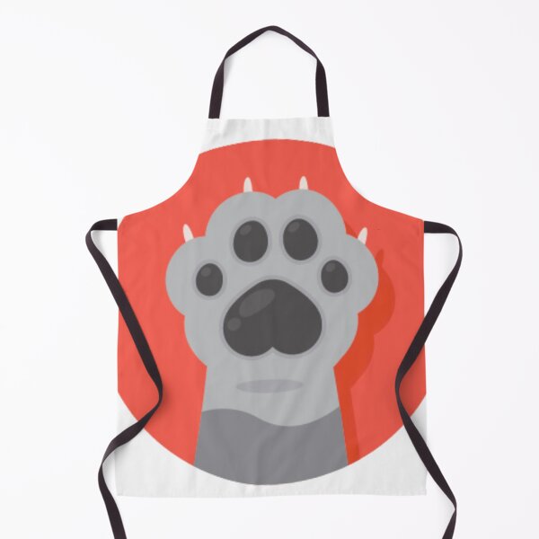 Item preview, Cute Cartoon Dog Paw with Red Circle designed and sold by Ink&Cotton69.