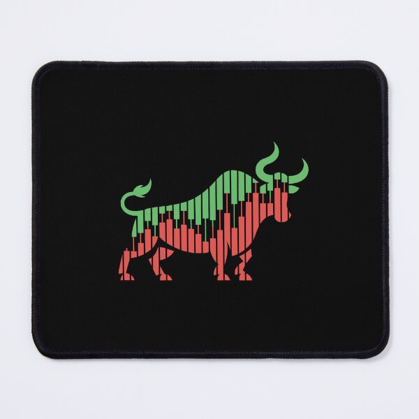 Item preview, Bull with Stock Market Bars designed and sold by jkrphoto.
