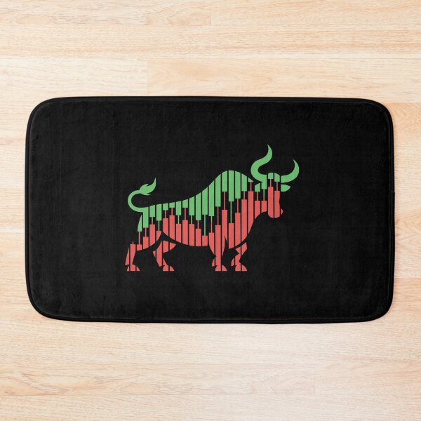 Item preview, Bull with Stock Market Bars designed and sold by jkrphoto.
