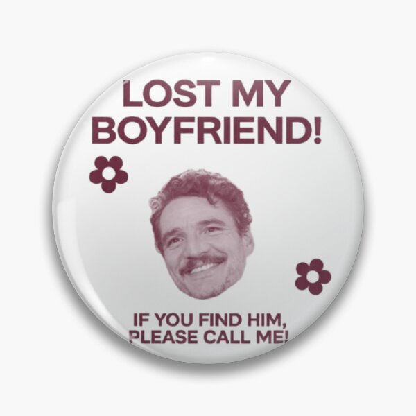 Item preview, pedro pascal i love my boyfriend designed and sold by musclegirly.