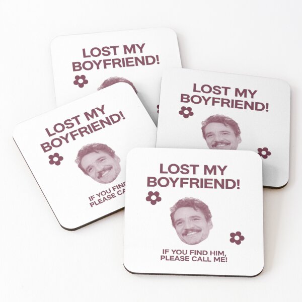 Item preview, pedro pascal i love my boyfriend designed and sold by musclegirly.