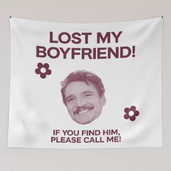 Item preview, pedro pascal i love my boyfriend designed and sold by musclegirly.