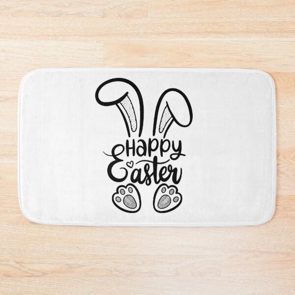 Item preview, Cute Happy Easter Bunny designed and sold by Thread&Fable.