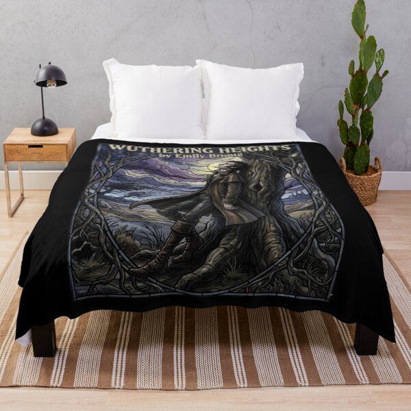 Artikelvorschau, Wuthering Heights von Emily Brontë Heathcliff Gothic Novel entworfen und verkauft von Fenay Designs.