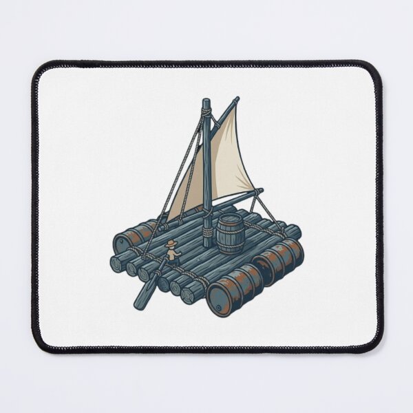 Item preview, Sailboat Escape Design – Ocean Adventure Art designed and sold by Lidel.