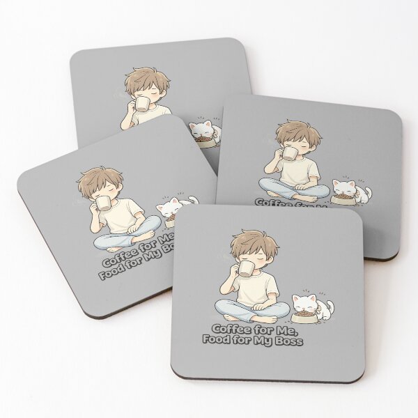 Item preview, Coffee for me food for my boss cute coffee lover designed and sold by PlynGraphics.