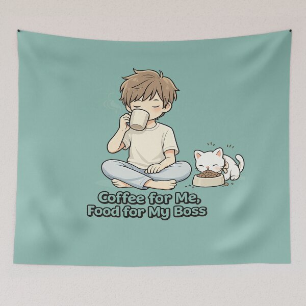 Item preview, Coffee for me food for my boss cute coffee lover designed and sold by PlynGraphics.
