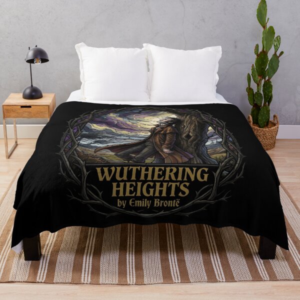 Artikelvorschau, Heathcliff Wuthering Heights von Emily Brontë, klassische Literatur entworfen und verkauft von Fenay Designs.
