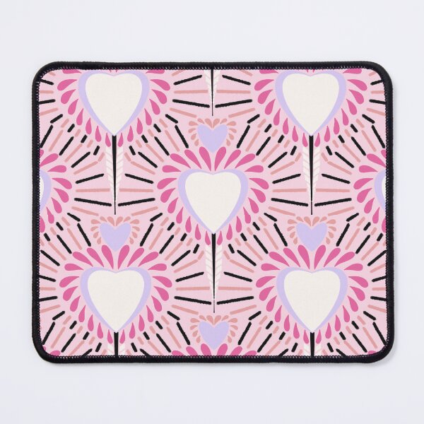 Item preview, Colorful Seamless Heart Pattern | Retro Love Design | Pink Hearts designed and sold by Soha05.