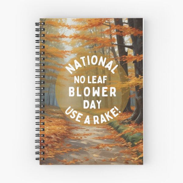 Item preview, National no leaf blower day - use a rake! designed and sold by GasconyPassion.