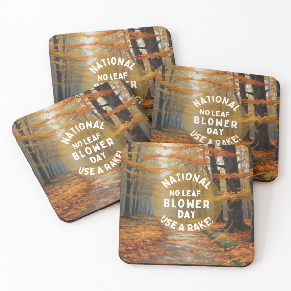 Item preview, National no leaf blower day - use a rake! designed and sold by GasconyPassion.