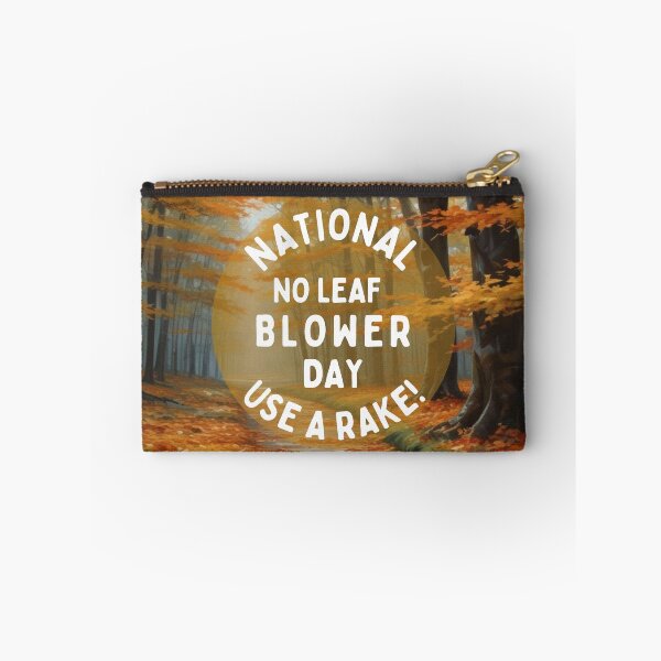 Item preview, National no leaf blower day - use a rake! designed and sold by GasconyPassion.