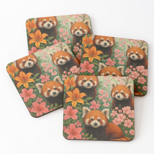 Item preview, red panda flower designed and sold by Aerysia4980.