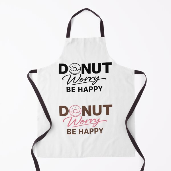 Item preview, Donut Worry Be Happy – Cute Donut Pun Funny Food Humor Design designed and sold by rushaib.