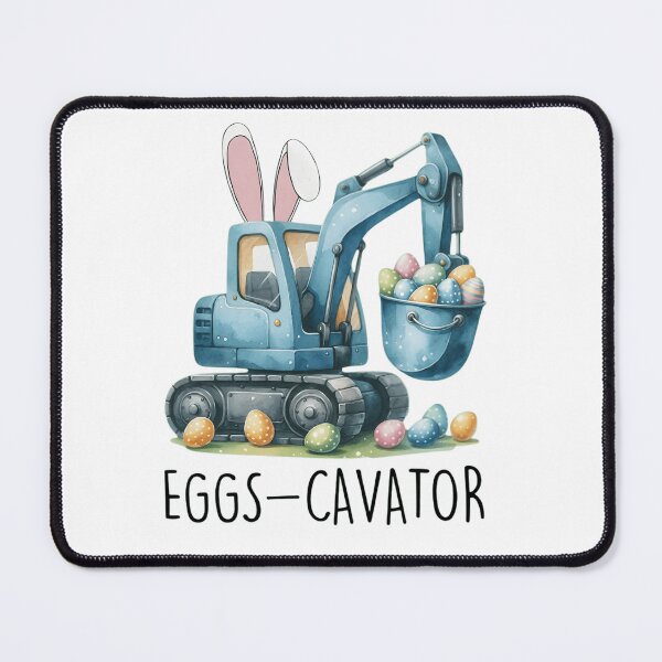 Item preview, Eggscavator Cute Easter Bunny Excavator Digger for Kids designed and sold by haitrieuic96.