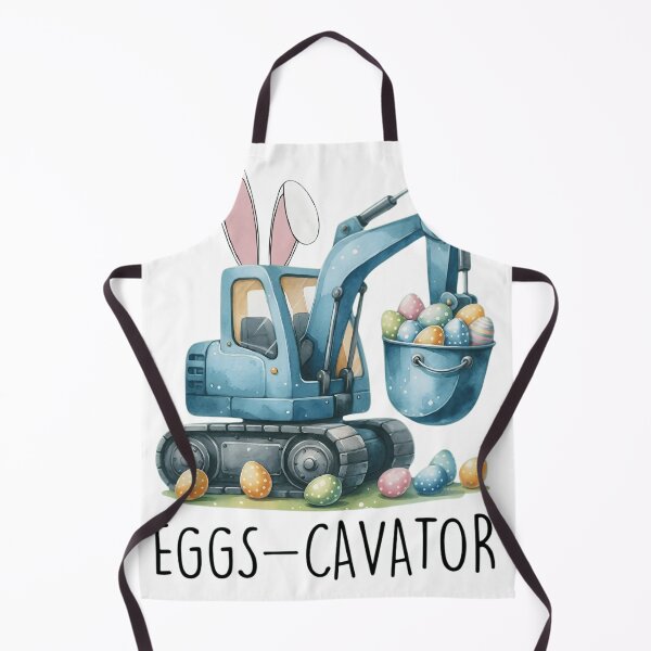 Item preview, Eggscavator Cute Easter Bunny Excavator Digger for Kids designed and sold by haitrieuic96.