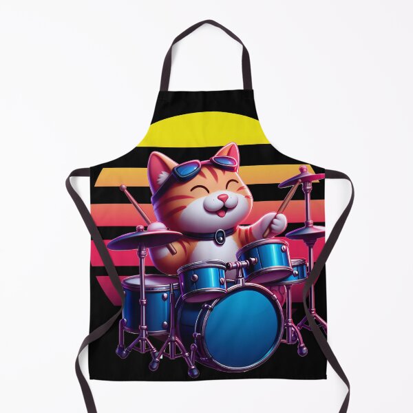 Item preview, Cat Drummer designed and sold by McThingummy.