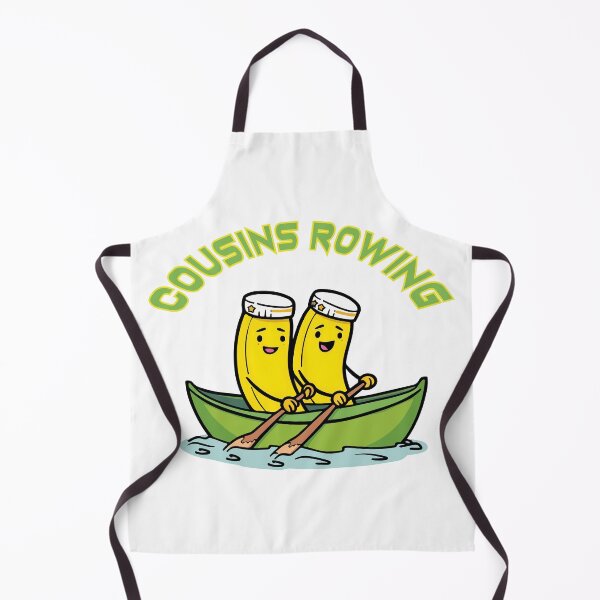 Item preview, Cousins Rowing Cute Banana Boat Trip Summer Vacation designed and sold by PixelWaveBD.