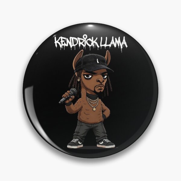 Item preview, Kendrick Llama: The Hip-Hop GOAT Illustration designed and sold by TshirtsOnline-.