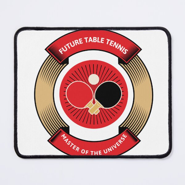 Item preview, Future Table Tennis Master of the Universe T-Shirt - Funny Ping Pong Sports Crest designed and sold by OhMyPingCo.