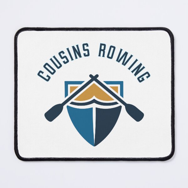 Item preview, Cousins Rowing Team Crest Retro Sports Summer designed and sold by PixelWaveBD.