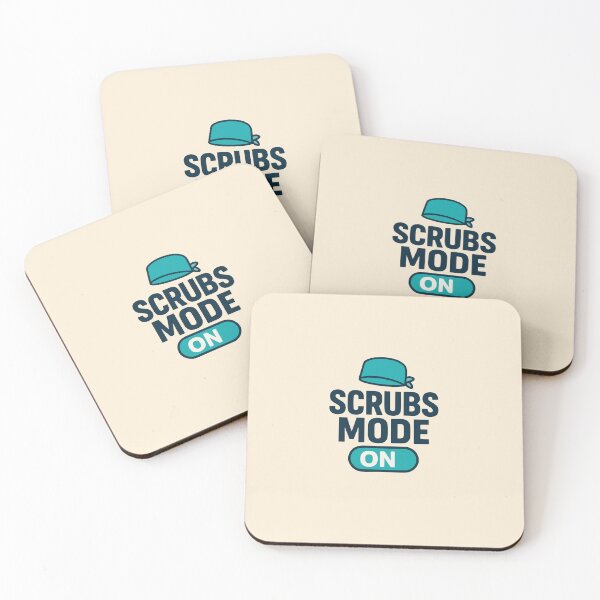 Item preview, Scrubs Mode On Funny Nursing Student Hospital Worker Gift Design designed and sold by Dantin.
