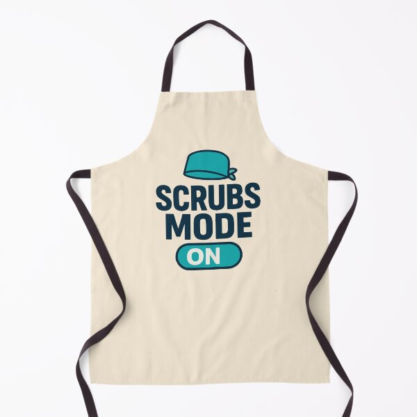 Item preview, Scrubs Mode On Funny Nursing Student Hospital Worker Gift Design designed and sold by Dantin.