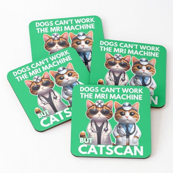 Item preview, Catscan | A Silly Medical Cat Pun designed and sold by McThingummy.