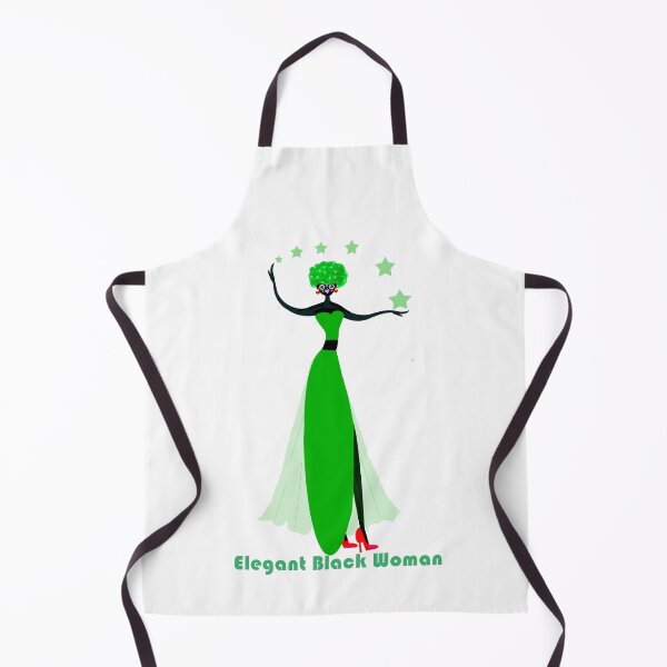 Item preview, Elegant Black Woman, designed and sold by Shirley cute art .