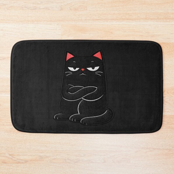 Item preview, Judging black Cat Meme Silent Judgment Funny Sarcastic Aesthetic Cute designed and sold by ColorSplash123.