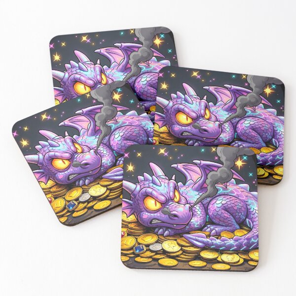 Item preview, Treasure Keeper – The Mystic Baby Dragon designed and sold by Hustle DNA Studio.