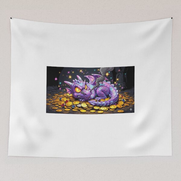 Item preview, Treasure Keeper – The Mystic Baby Dragon designed and sold by Hustle DNA Studio.