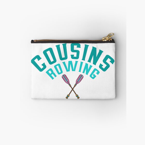 Item preview, Cousins Rowing Team Modern Teal Typography Sports designed and sold by PixelWaveBD.