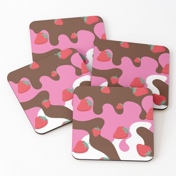 Item preview, Sweet strawberry and cream pink fusion designed and sold by ZaphiXian.
